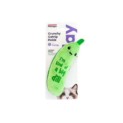 Crunchy Pickle Kicker Cat Toy