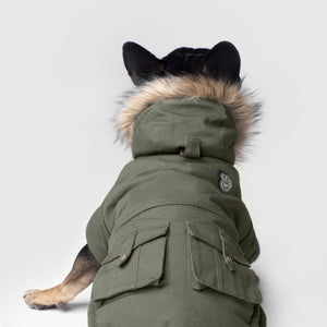 Canada Pooch Alaskan Army Parka Green