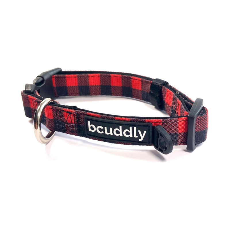 Comfort Collar Red Plaid